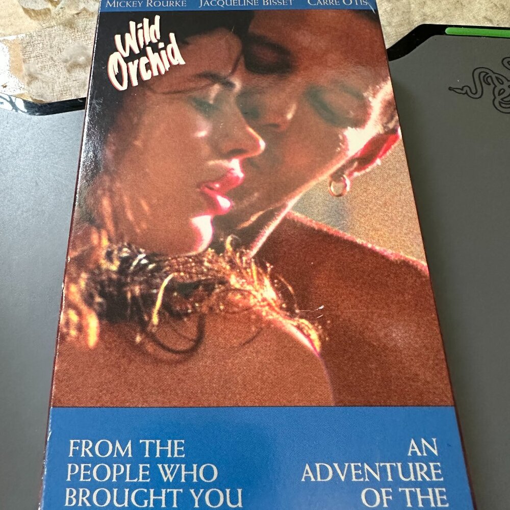Wild Orchid VHS 1990 Mickey Rourke Jaqueline Bisset